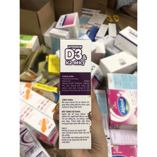 Vitamin D3 & K2 Mk7 nhỏ giọt (lọ 10ml)