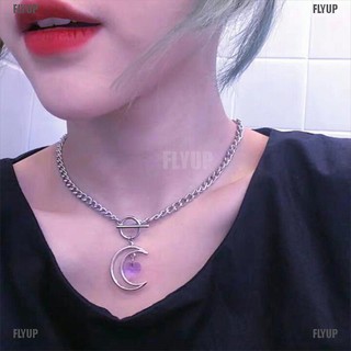TPXCKZ Vòng cổ Choker Mặt Trăng, Trái Tim