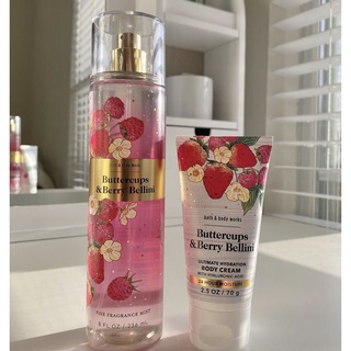"LENNA" : Xịt Thơm Bath & Body Works - Buttercups & Berry Bellini