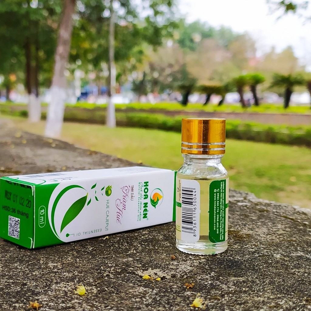 Tinh dầu Tràm Huế NGUYÊN CHẤT 10ml - Giữ ấm, chăm sóc cơ thể bé hiệu quả và an toàn