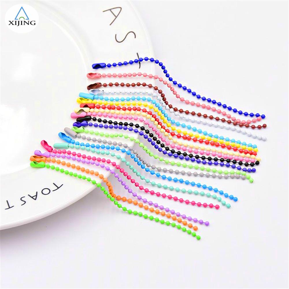 Chuỗi Hạt Tròn Nhiều Màu Kích Thước 2.4mm Dùng Làm Trang Sức