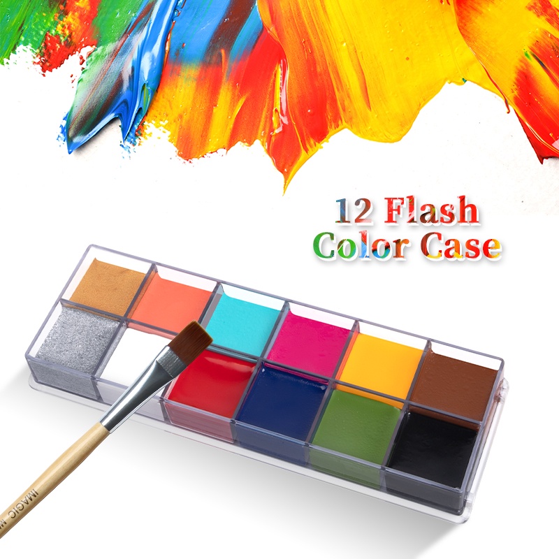 IMAGIC 2PCS Body Painting Set Face / Body Painting Oil Paint For Halloween Party 371g | BigBuy360 - bigbuy360.vn