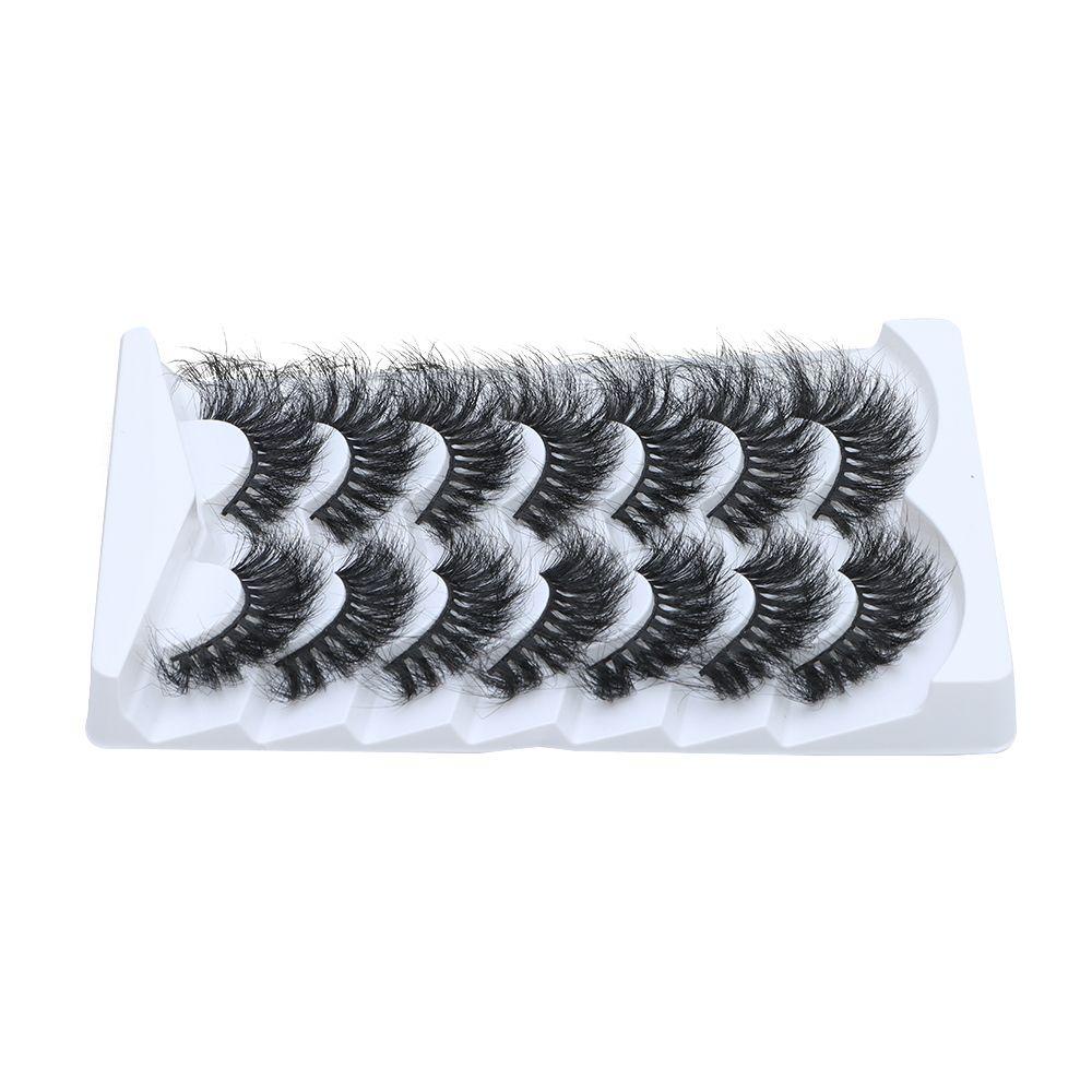 Set 7 Cặp Lông Mi Giả Mềm Mại Có Thể Tái Sử Dụng MIH SKONHED