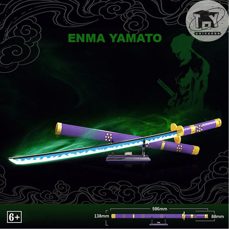 Đồ Chơi Lắp Ráp LEGO Thanh Cực Phẩm Đại Bảo Kiếm ENMA của Zoro trong One Piece phiên bản phát sáng 721