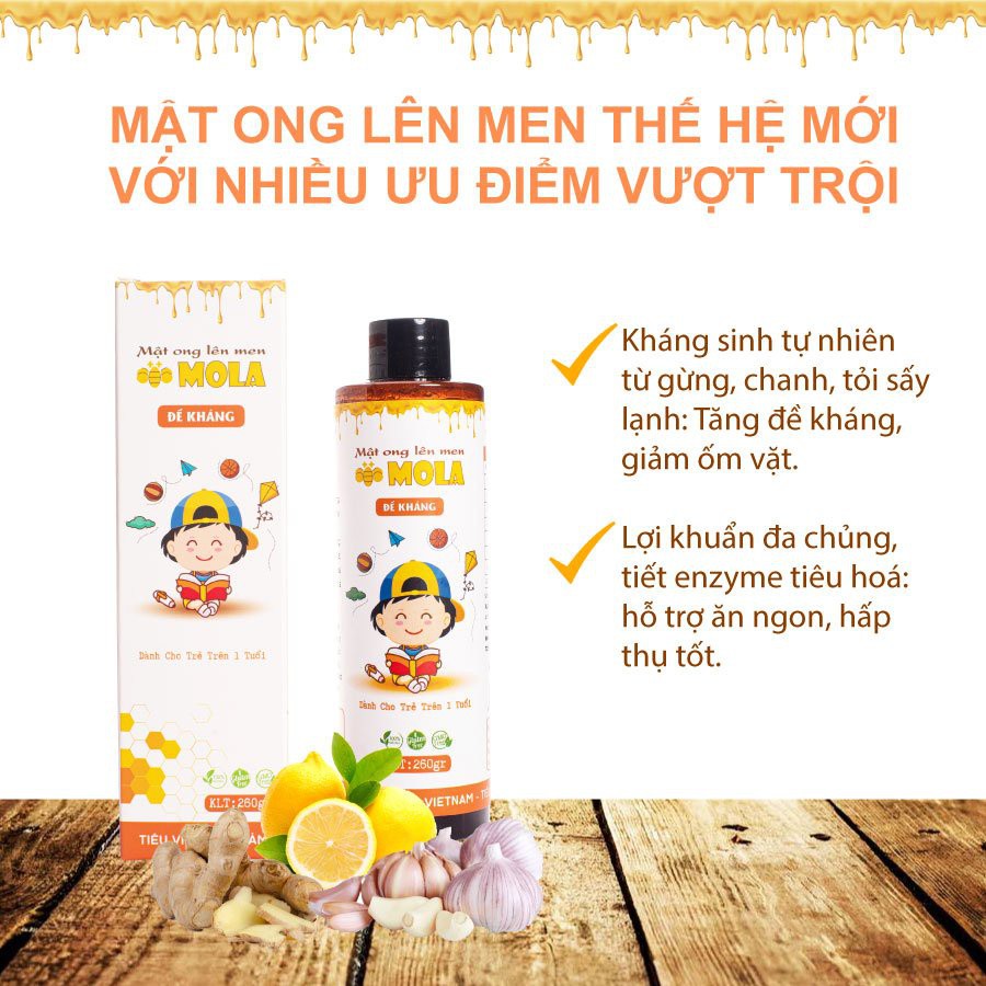 [NEW] Mật Ong Lên Men MOLA ĐỀ KHÁNG