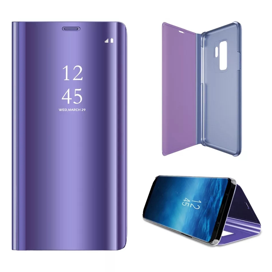 Ốp điện thoại nắp lật tráng gương thông minh tự động bật/ tắt cho OPPO A3 A9 F7 F9 F11 Pro Reno2 Z Reno 10x Zoom 2 Z