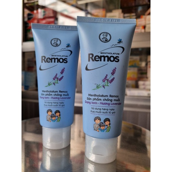 Kem bôi Da Remos - Sản phẩm chống muỗi 70g