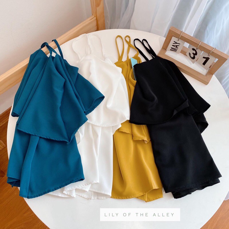 Áo 2 dây chiffon