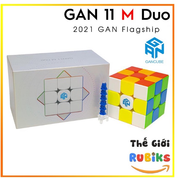 Rubik GAN 11 M Pro / Duo 3x3 Có Sẵn Nam Châm đồ chơi giúp phát triển trí tuệ