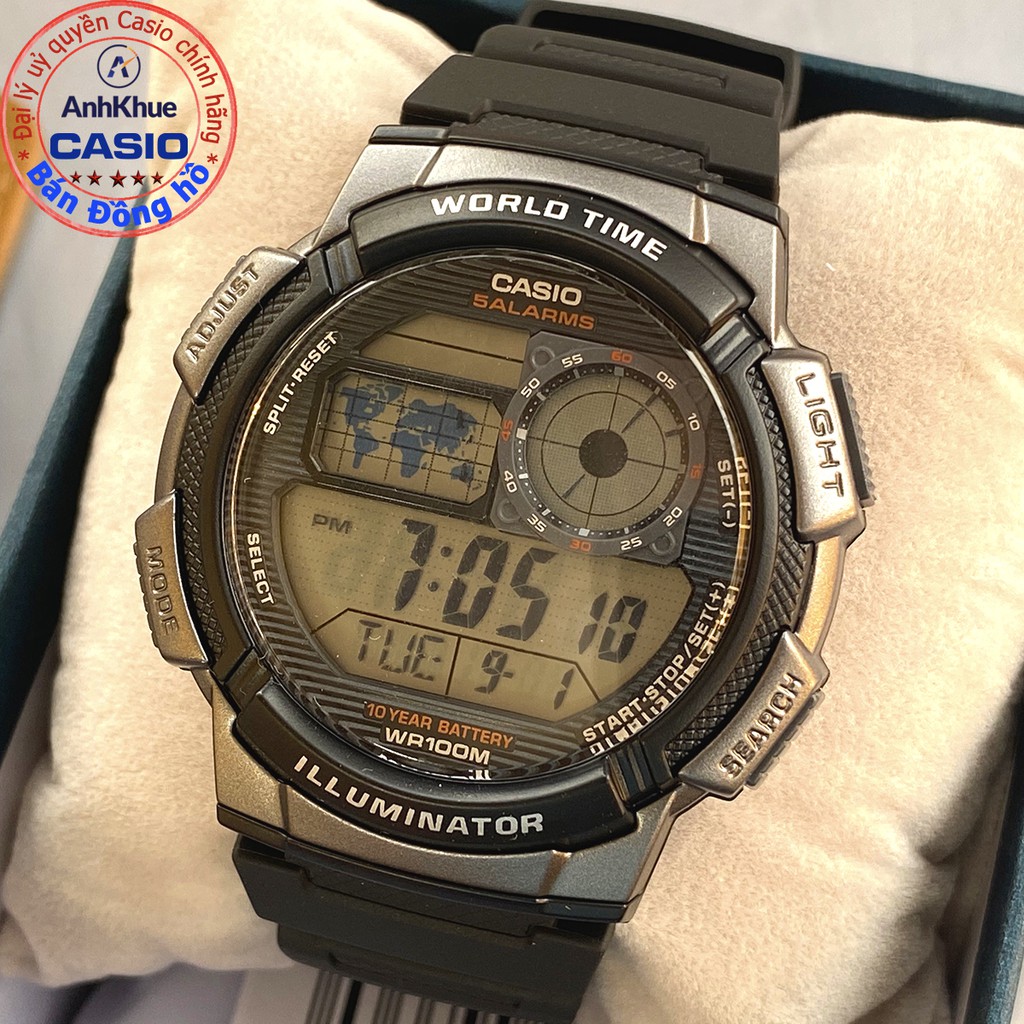 Đồng hồ nam Casio AE-1000 AE-1000W-1A3 AE-1000W-1B AE-1000W-2A AE-1000W-3A AE-1000W- | BigBuy360 - bigbuy360.vn