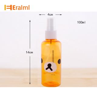 Empty Spray Bottles Cartoon Mini Refillable Container Empty Cosmetic Containers