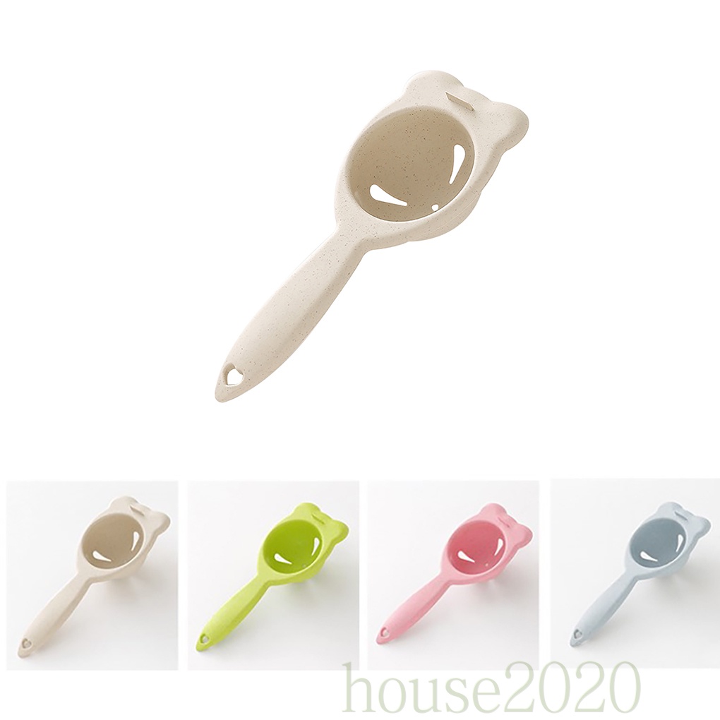 Dụng Cụ Tách Lòng Đỏ Trứng Gà Bằng Nhựa Họa Tiết Hoạt Hình 2020