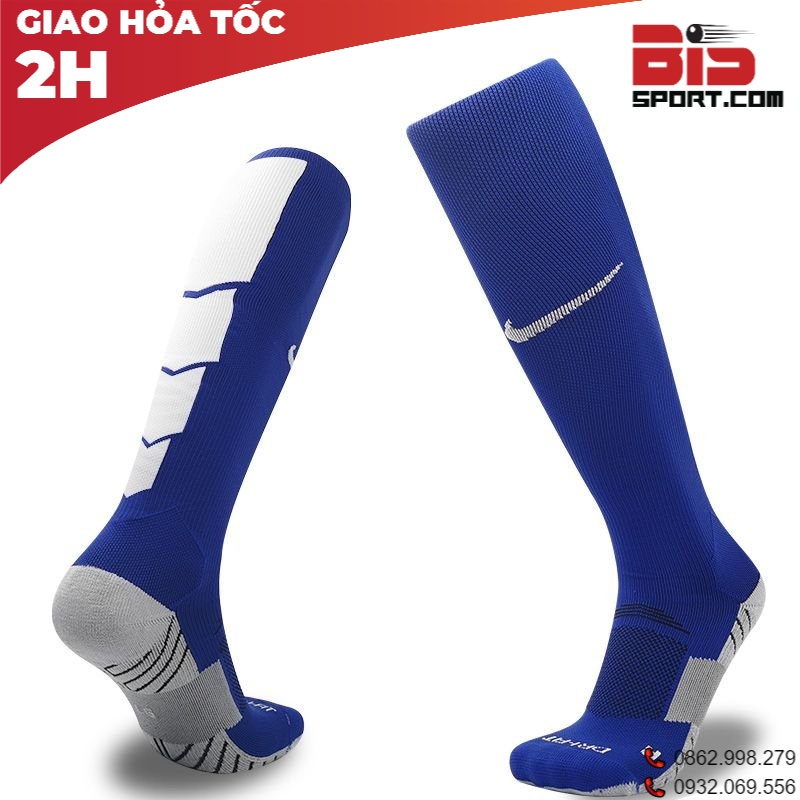 Tất Bóng Đá Nike Dài Chứa Bọc Ống Đồng - Cực Êm , Chống Trơn, Dài Qua Đầu Gối