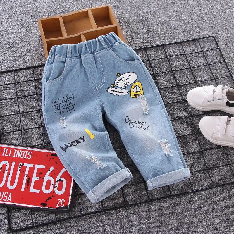 !!!SALE!!! Quần Jeans rách LUCKY cho bé yêu 10-20kg