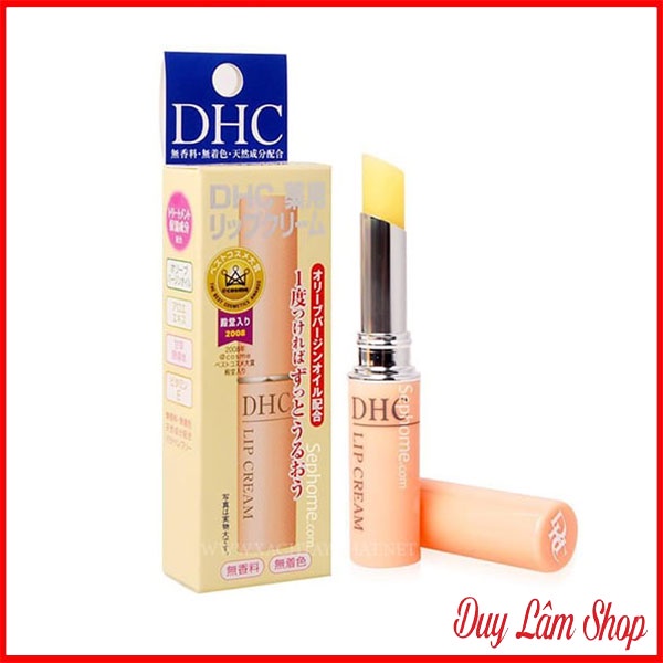 Son Dưỡng Môi DHC không màu Lip Cream 1.5g Nhật Bản