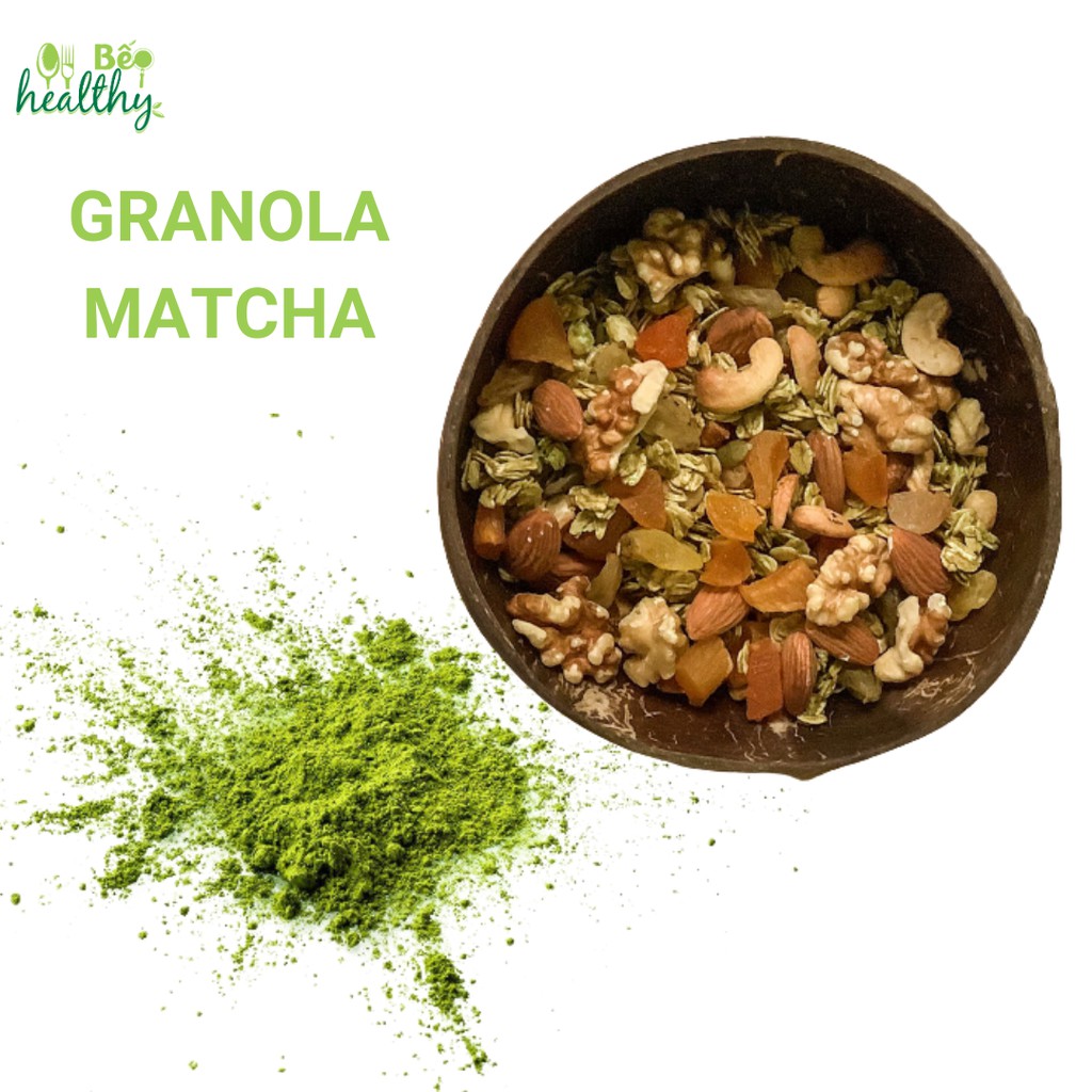 [Mã 156FMCGSALE hoàn 8% đơn 500K] Ngũ Cốc Ăn Kiêng Không Đường Granola 7 Loại Hạt - Bếp Healthy Hà Nội | BigBuy360 - bigbuy360.vn
