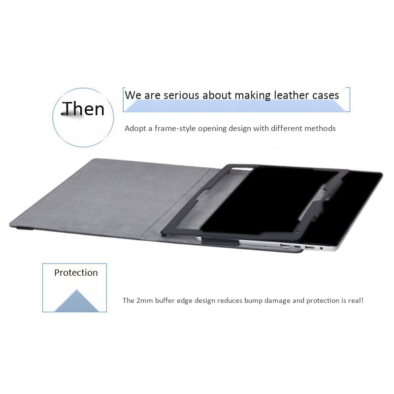 for CHUWI Surbook Case 12.3 Inch Tablet/Keyboard 2-In-1 Anti-Drop Leather Case Protective Case