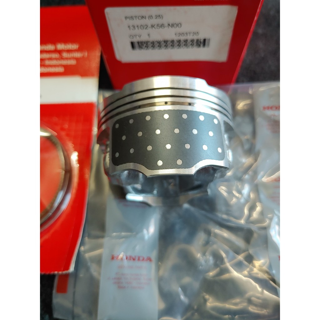 Bộ Piston Bạc COS 1  - Sonic 150R, Winner V1, WINNER X, GTR Indo - Chính Hãng Honda Indonesia ACR DOHC shop