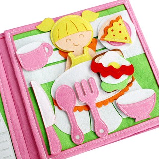 Sách vải cho bé gái thời trang tạo mẫu