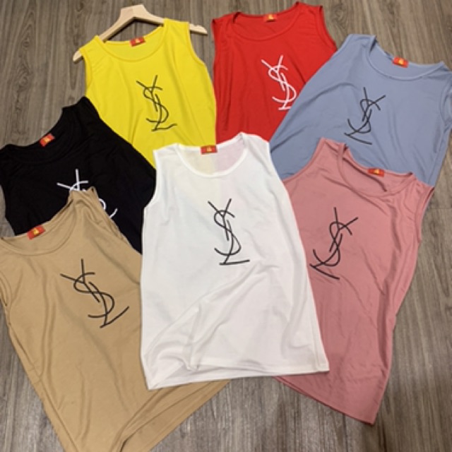 [Mã WASKT410K giảm 10K đơn 50K] Áo phông giấy sát nách chữ YL | BigBuy360 - bigbuy360.vn