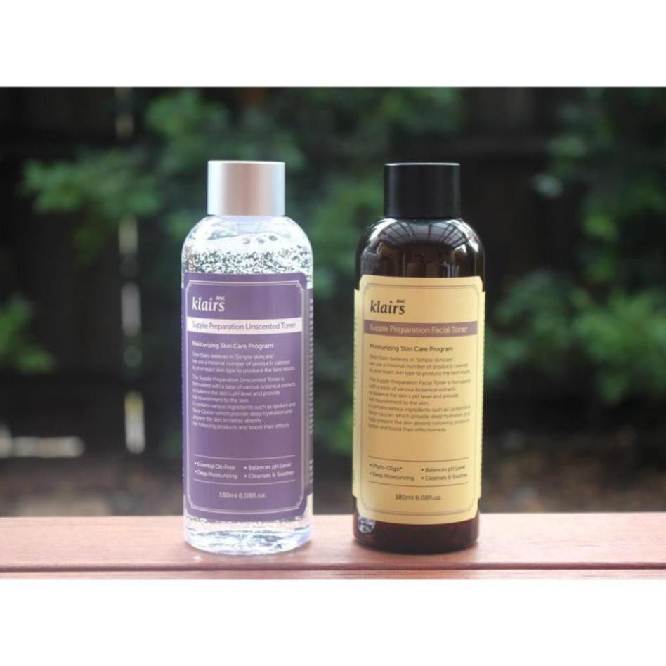 [TOP BÁN CHẠY] [CHÍNH HÃNG] Nước Hoa Hồng Klairs Supple Preparation Toner 180ml | BigBuy360 - bigbuy360.vn