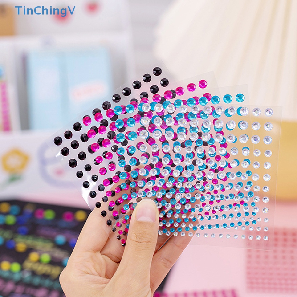 Keo Dán Mặt / Mắt / Trán Đính Đá Giả Kim Cương DIY