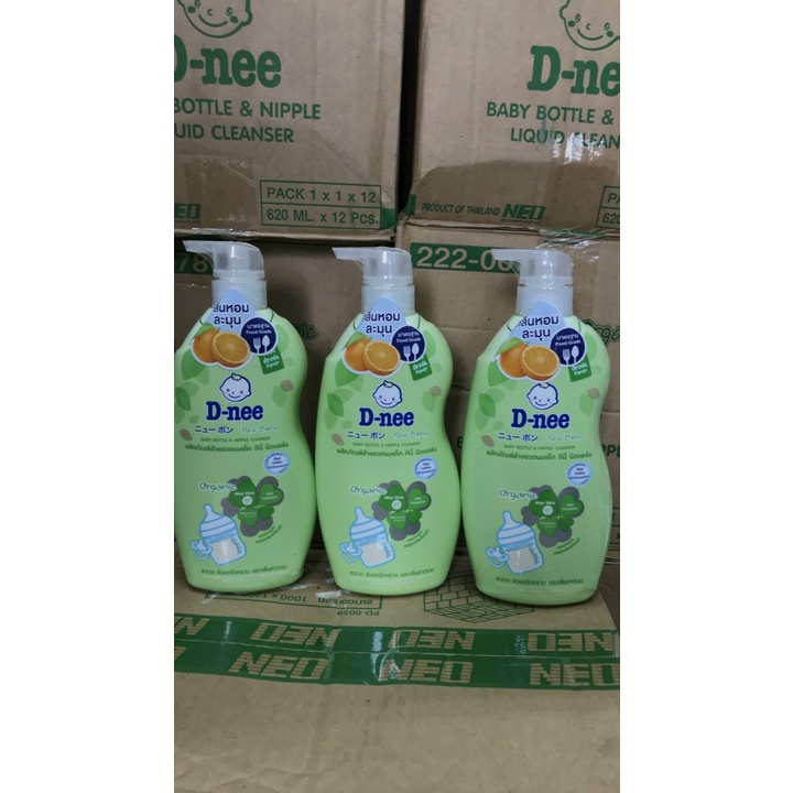 Nước rửa bình sữa Dnee organic