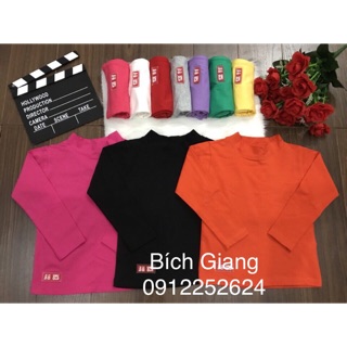 Áo giữ nhiệt cổ 3p size 8-12 cho bé trai và gái