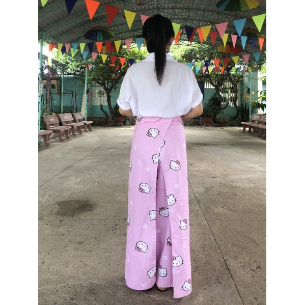 Quần chống nắng đa năng hình mèo kitty- FREESIZE 38-65KG