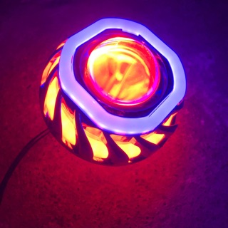 ĐÈN PHA LED BI CẦU CÓ VÒNG THIÊN THẦN SIÊU ĐẸP