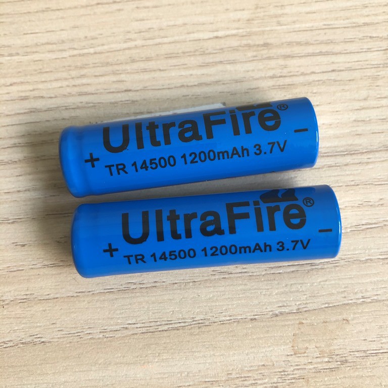 Pin sạc AA cỡ 14500 1200mAh 3.7v chính hãng Ultrafire