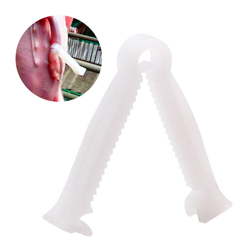 Set 100 Kẹp Tĩnh Điện Dùng Một Lần Hình Động Vật Heo