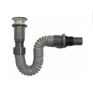 Bộ xả lavabo ruột gà nhấn màu xám đẹp. bộ xả ruot ga nhấn xám