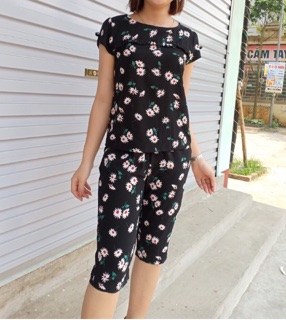 BỘ LỤA MẶC NHÀ SIÊU MÁT (ẢNH THẬT 100%)