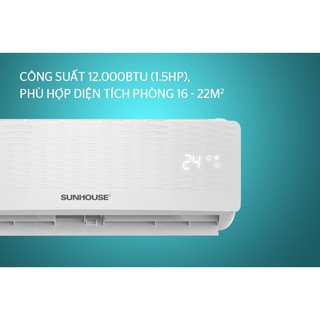 Điều hòa Sunhouse 12000 BTU 2 chiều Inverter SHR-AW12H310 gas R-410A