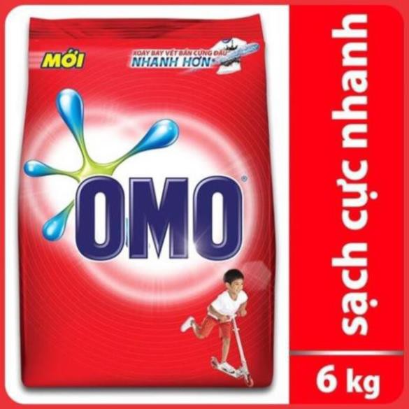 Bột giặt OMO Sạch cực nhanh 6kg