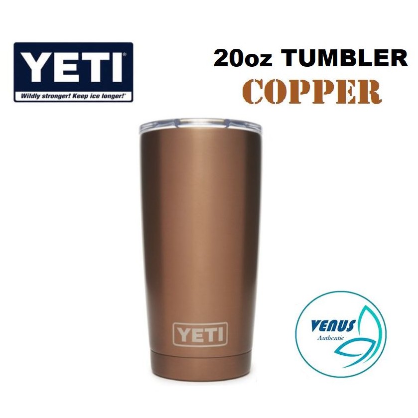 Ly giữ nhiệt YETI 20oz Copper +Nắp Magslider (600ml) - Stainless Steel / Thép không gỉ cao cấp - BILL MĨ