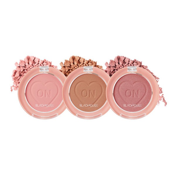 Phấn Má Hồng Black Rouge Cheek On Mịn Lì Lâu Trôi 26.9g .#B03 Mood On Hồng Nâu Ánh Tím | BigBuy360 - bigbuy360.vn