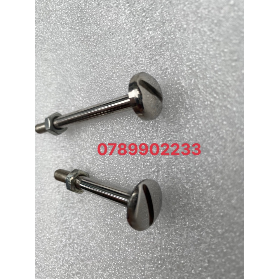 CẶP ỐC CỐP XE CUB 81 INOX