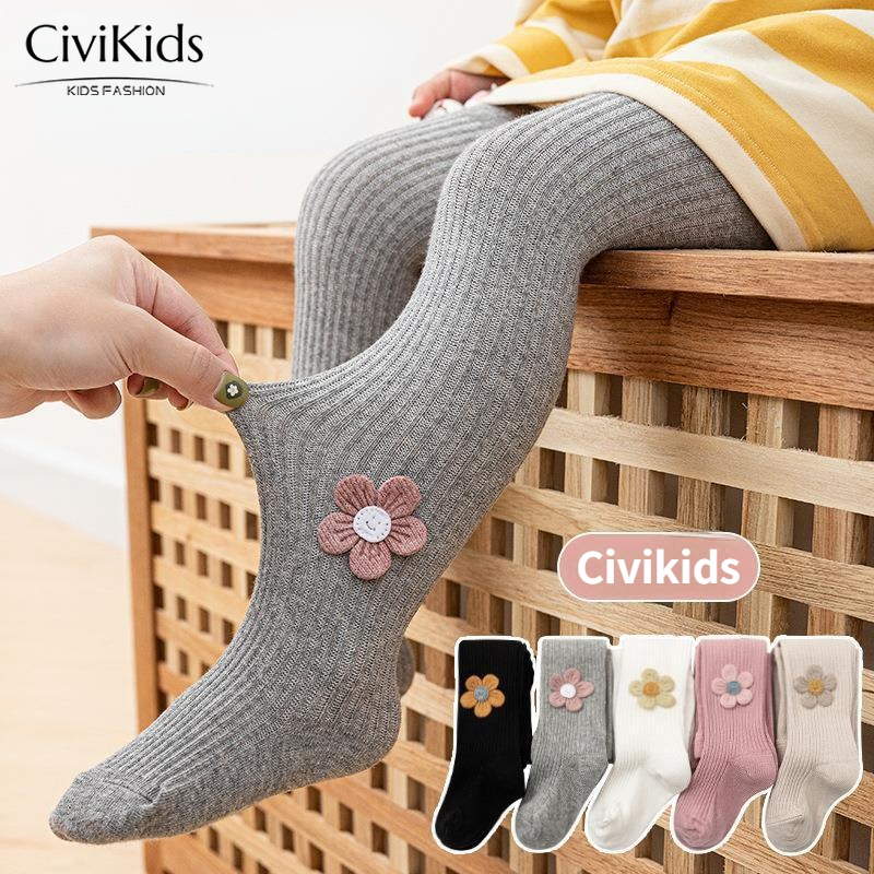 Quần Tất Cotton In Hoa Dễ Thương Cho Bé Gái Mã 2325