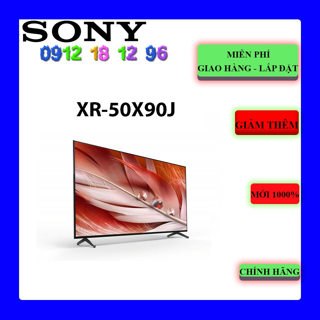 Android Tivi Sony XR-50X90J 4K 50 inch -50X90J