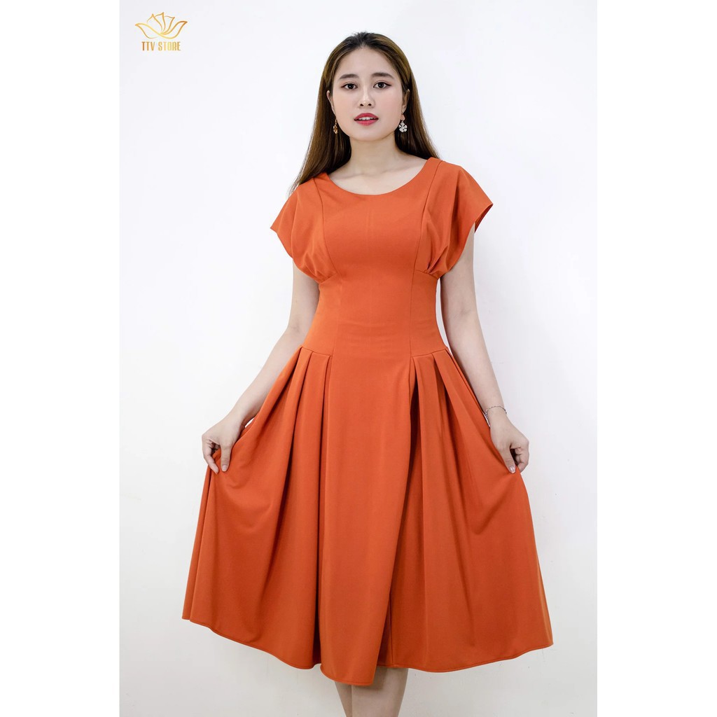 Đầm xòe tay con TTV Store -TTV545