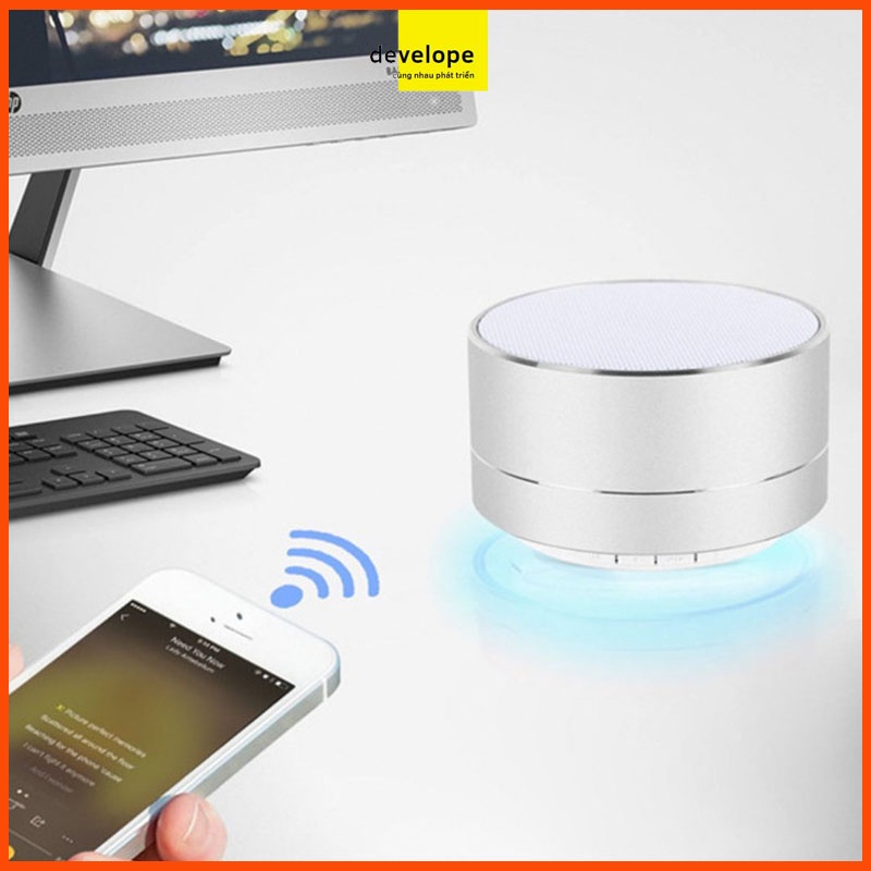 Loa bluetooth A10 mini vỏ nhôm di động - Âm Thanh Tuyệt Hay