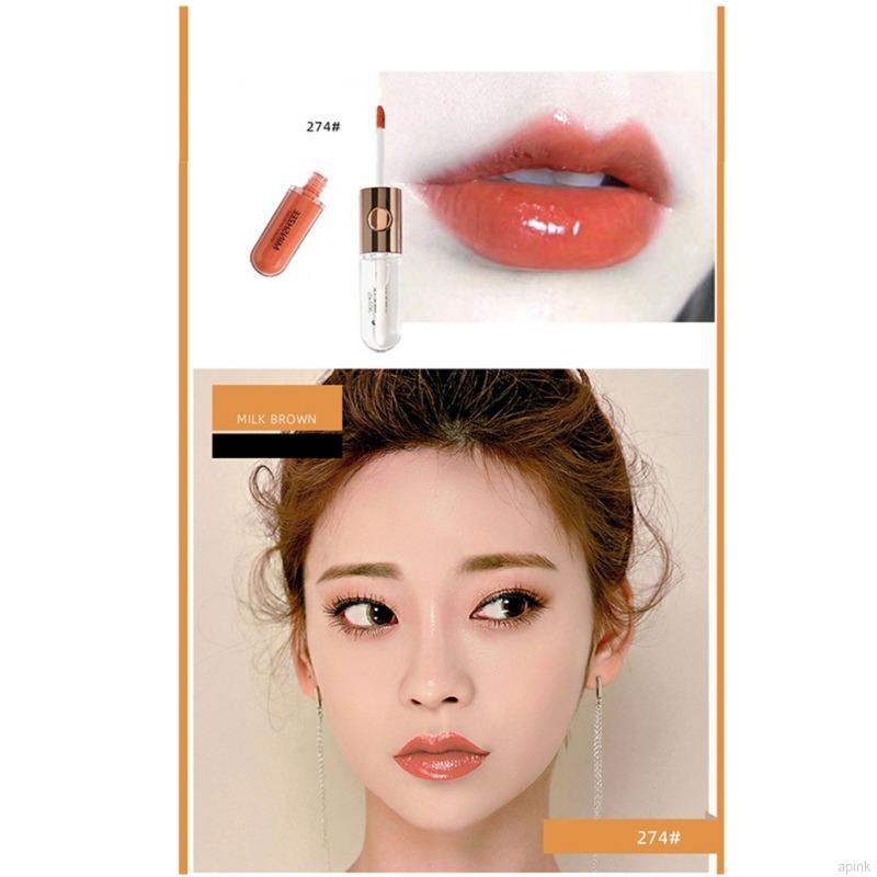 Son kem hai đầu Minshzee dưỡng ẩm lâu trôi chống thấm nước và không dính thành cốc | BigBuy360 - bigbuy360.vn