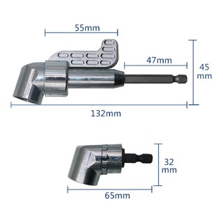 Đầu Chuyển Hướng Bắt Vít Góc Chân Lục Giác Cho Máy Bắn Vít, Máy Khoan