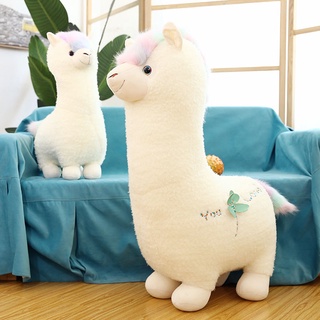 Thú Nhồi Bông Hình Lạc Đà Alpaca Vui Nhộn Cho Bé