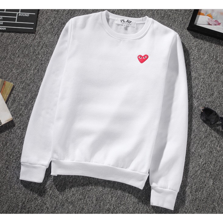 Play Comme Des Garcons Mới Áo Khoác Họa Tiết Rằn Ri Thời Trang Cho Nam Nữ