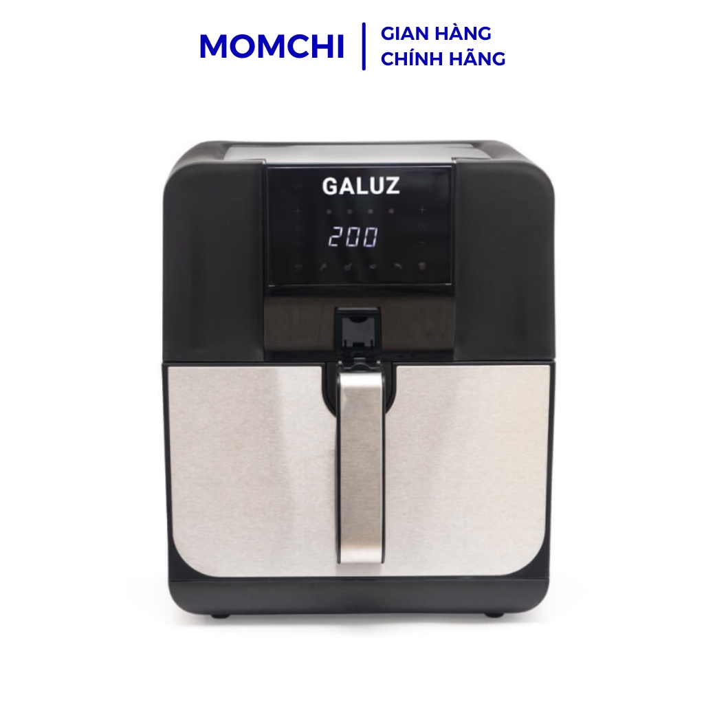 Nồi chiên không dầu điện tử Galuz Model G-68 dung tích 5,5L, bảo hành 18 tháng