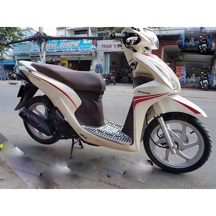 tem rời Vision xe trắng chỉ đỏ 1