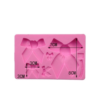 Khuôn Silicone Nơ 2cm 3cm 5cm 7cm 8cm